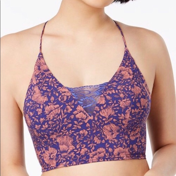Free People Other - The Century Brami Tank Top in Royal Combo